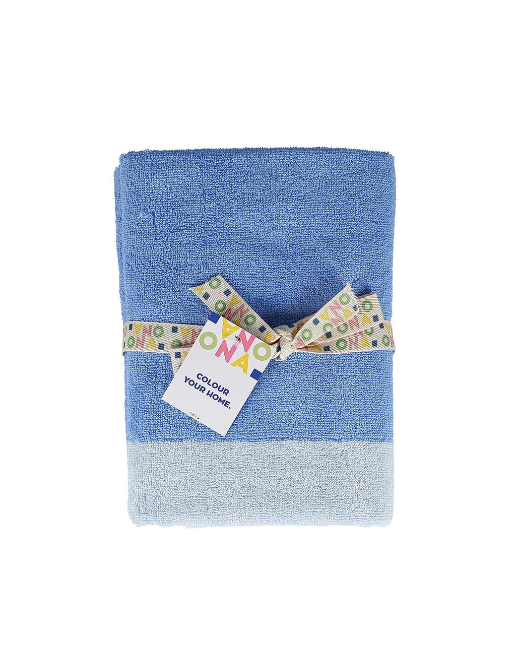 Pixie - Set 2 asciugamani viso 50x100 cm blu oceano