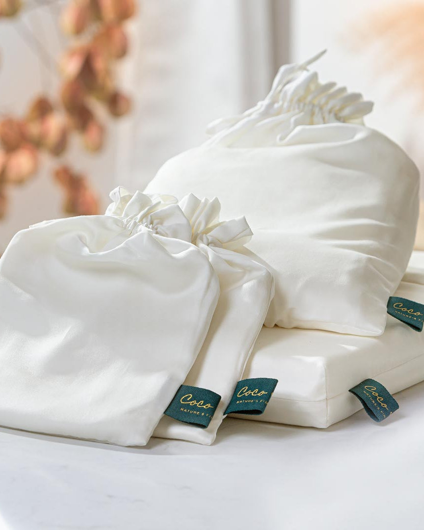 Tencel - copripiumino singolo bianco, 140 x 220