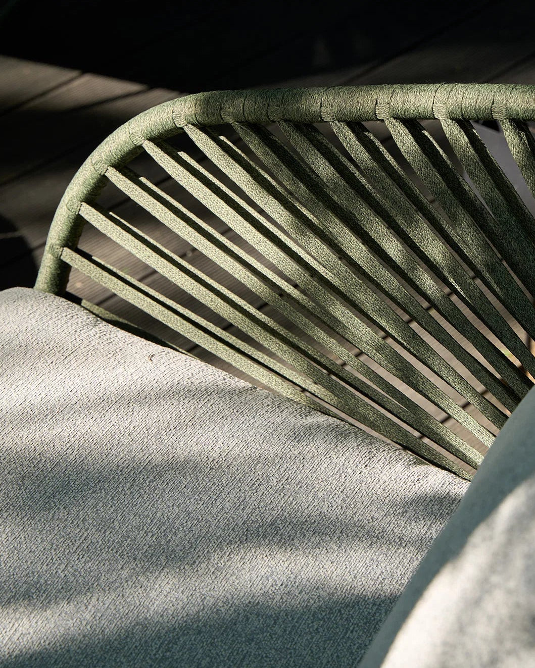 Novella - set da giardino verde e grigio