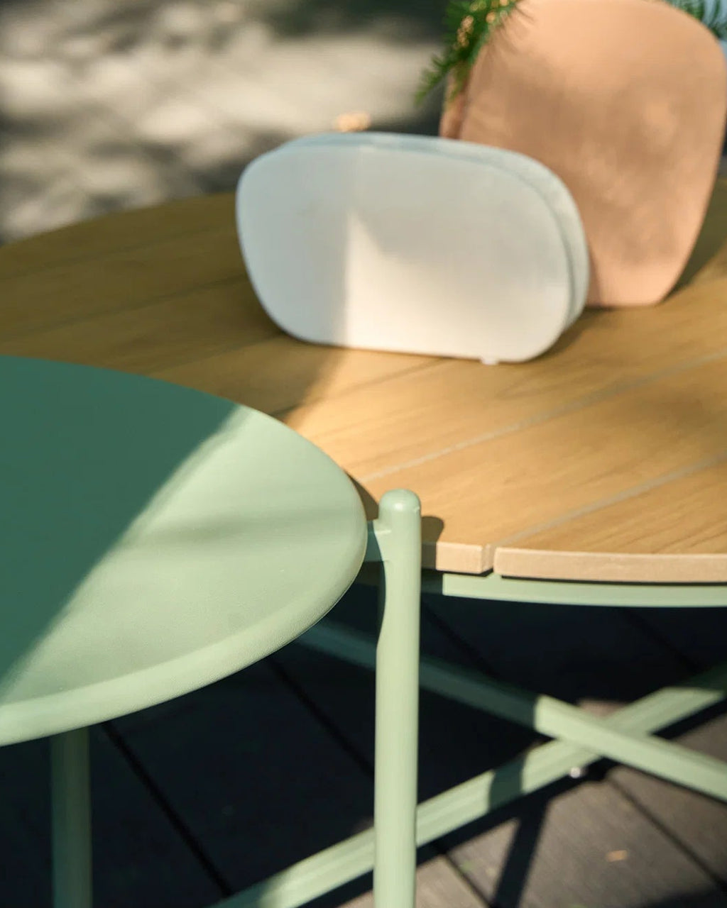 Novella - set da giardino verde e grigio