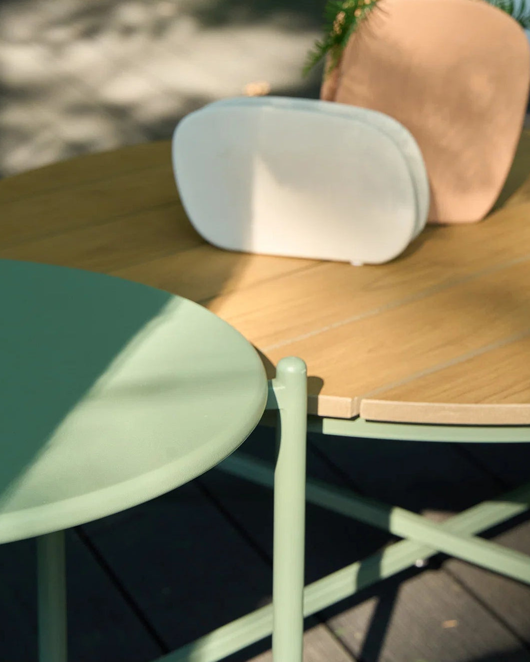 Novella - set da giardino verde e grigio