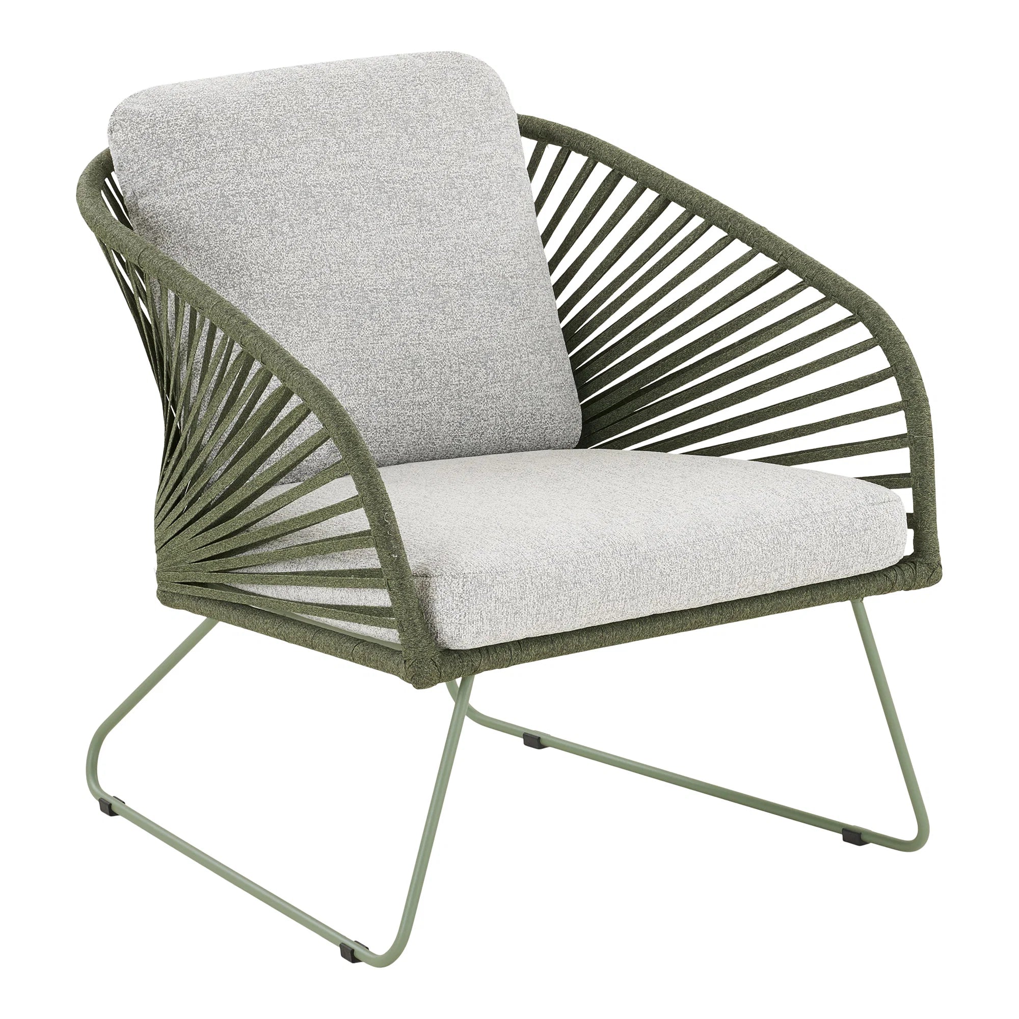 Novella - set da giardino verde e grigio