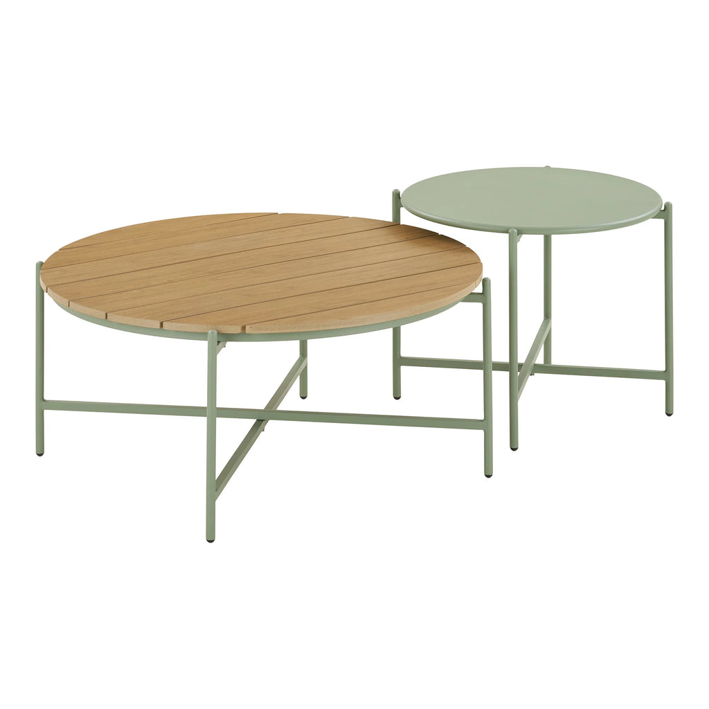 Novella - set da giardino verde e grigio