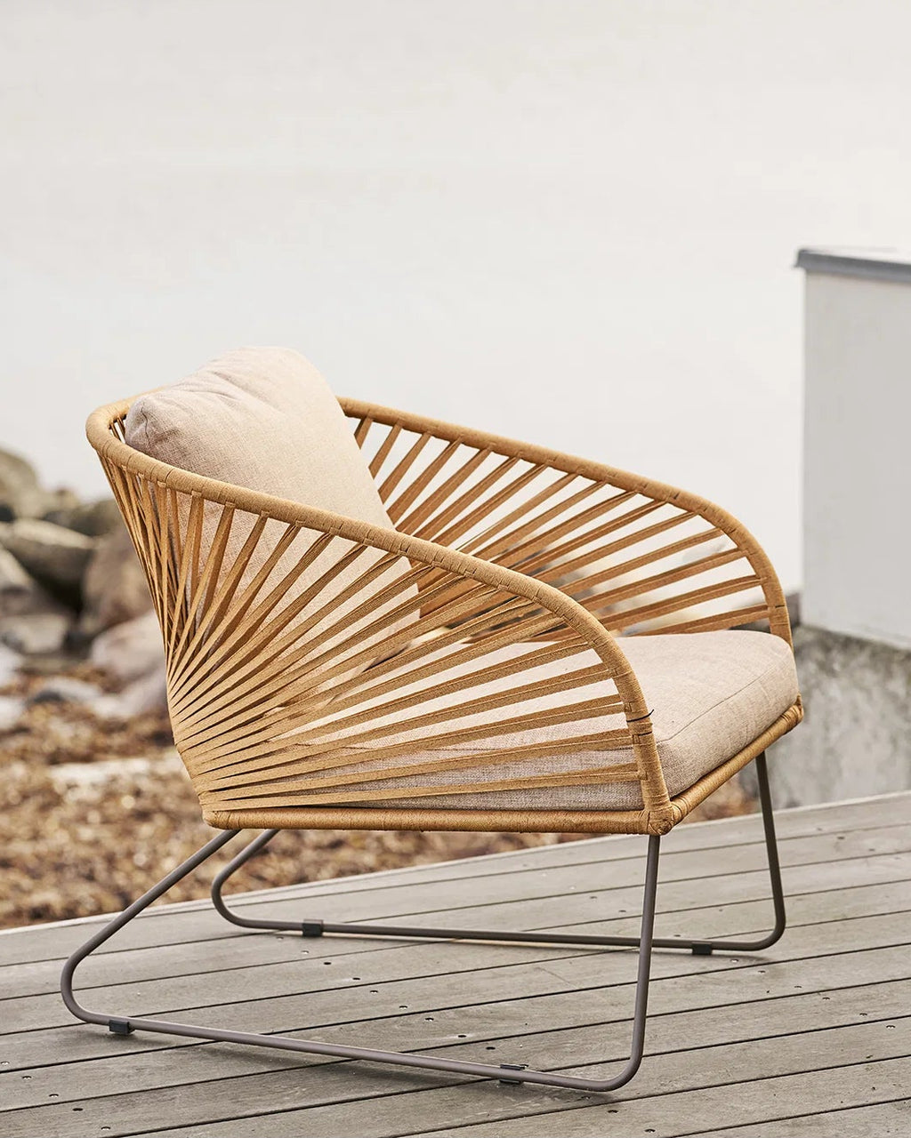 Novella - set da giardino beige e sabbia
