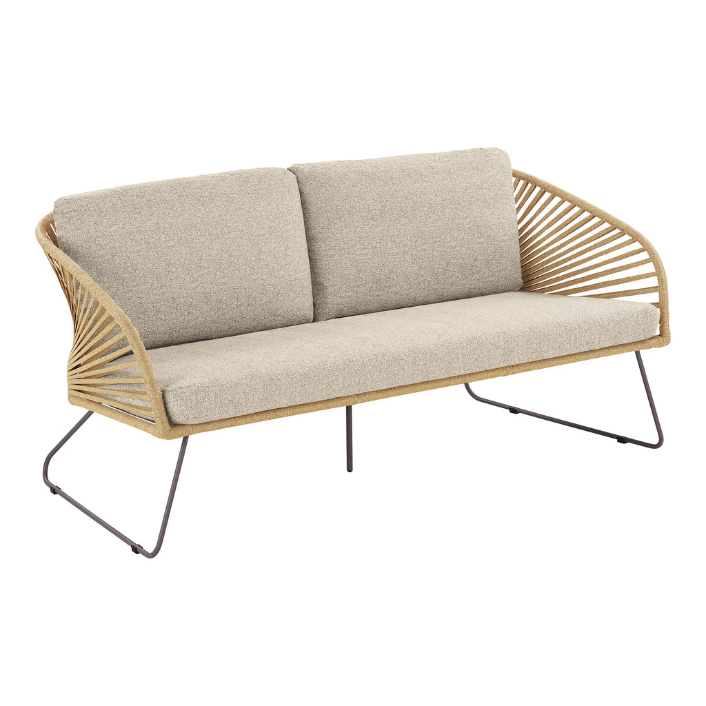 Novella - set da giardino beige e sabbia