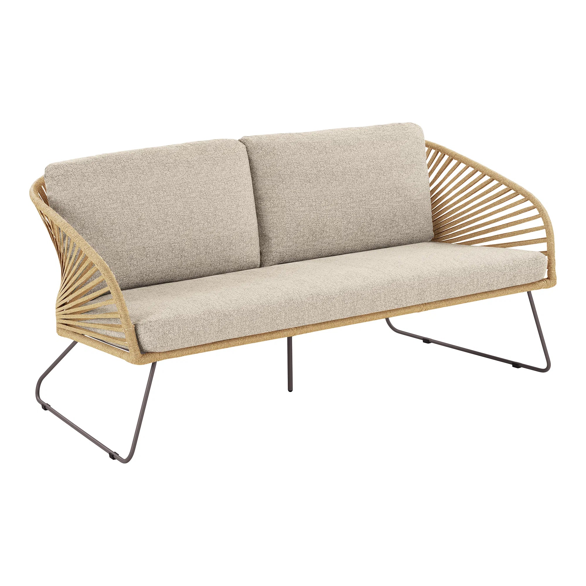 Novella - set da giardino beige e sabbia
