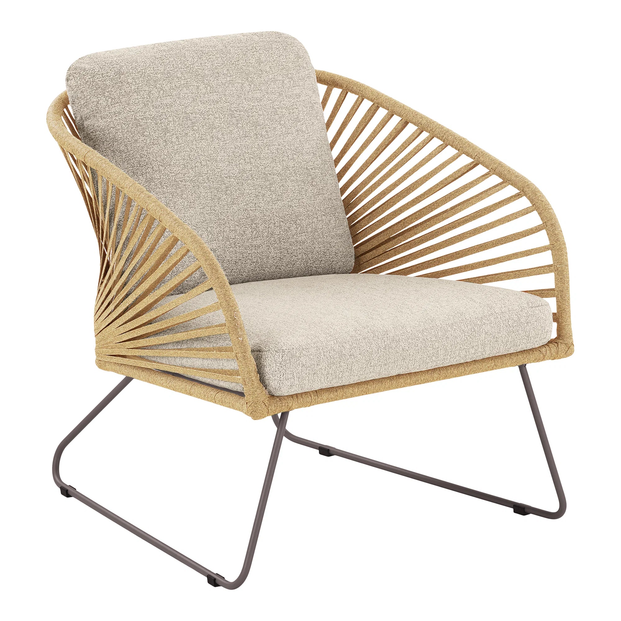 Novella - set da giardino beige e sabbia