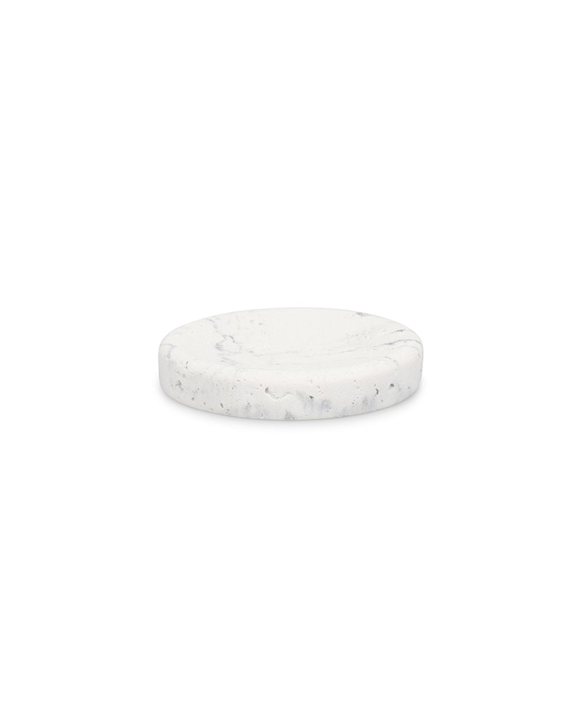 Suds - Piattino Portasapone in poliresina effetto marmo bianco