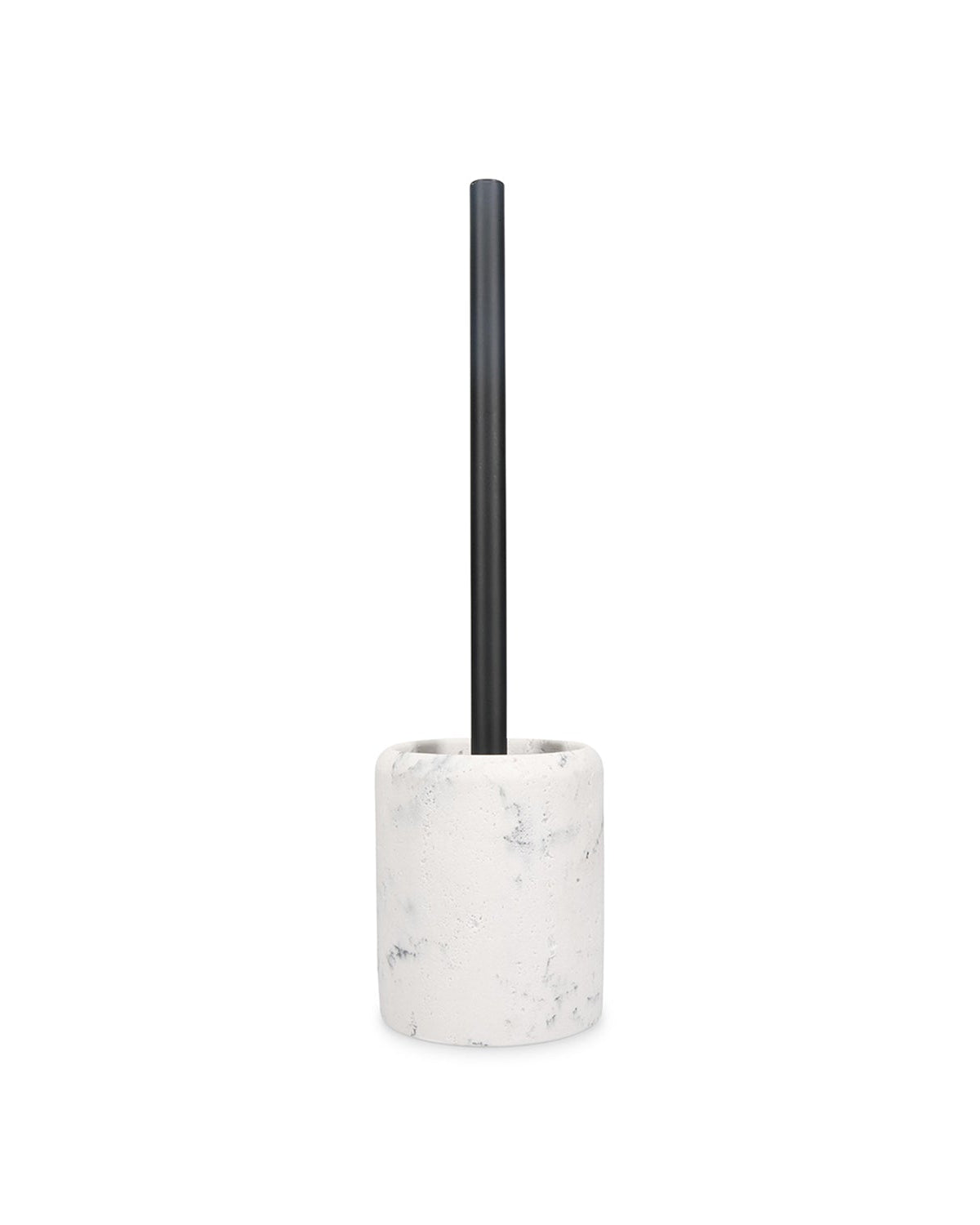 Suds - Scopino per WC con supporto effetto marmo bianco