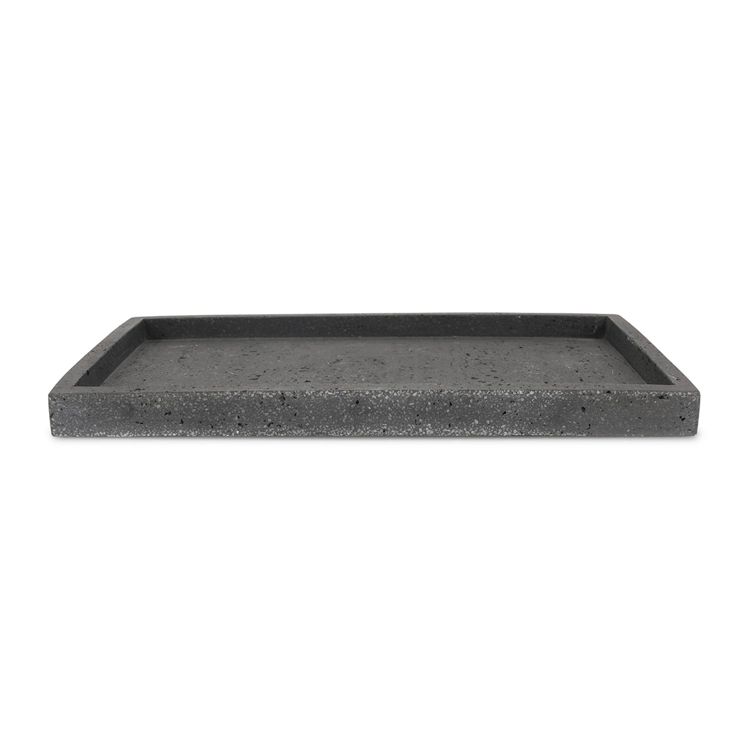 Suds - Vassoio effetto pietra grigio antracite