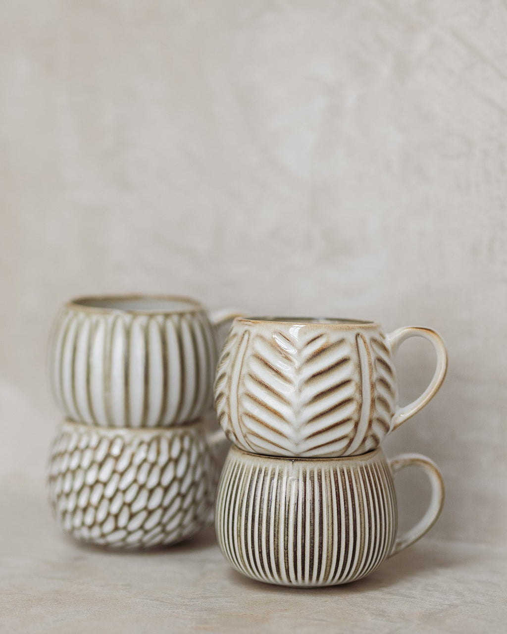 Arto - tazza 40 cl a righe