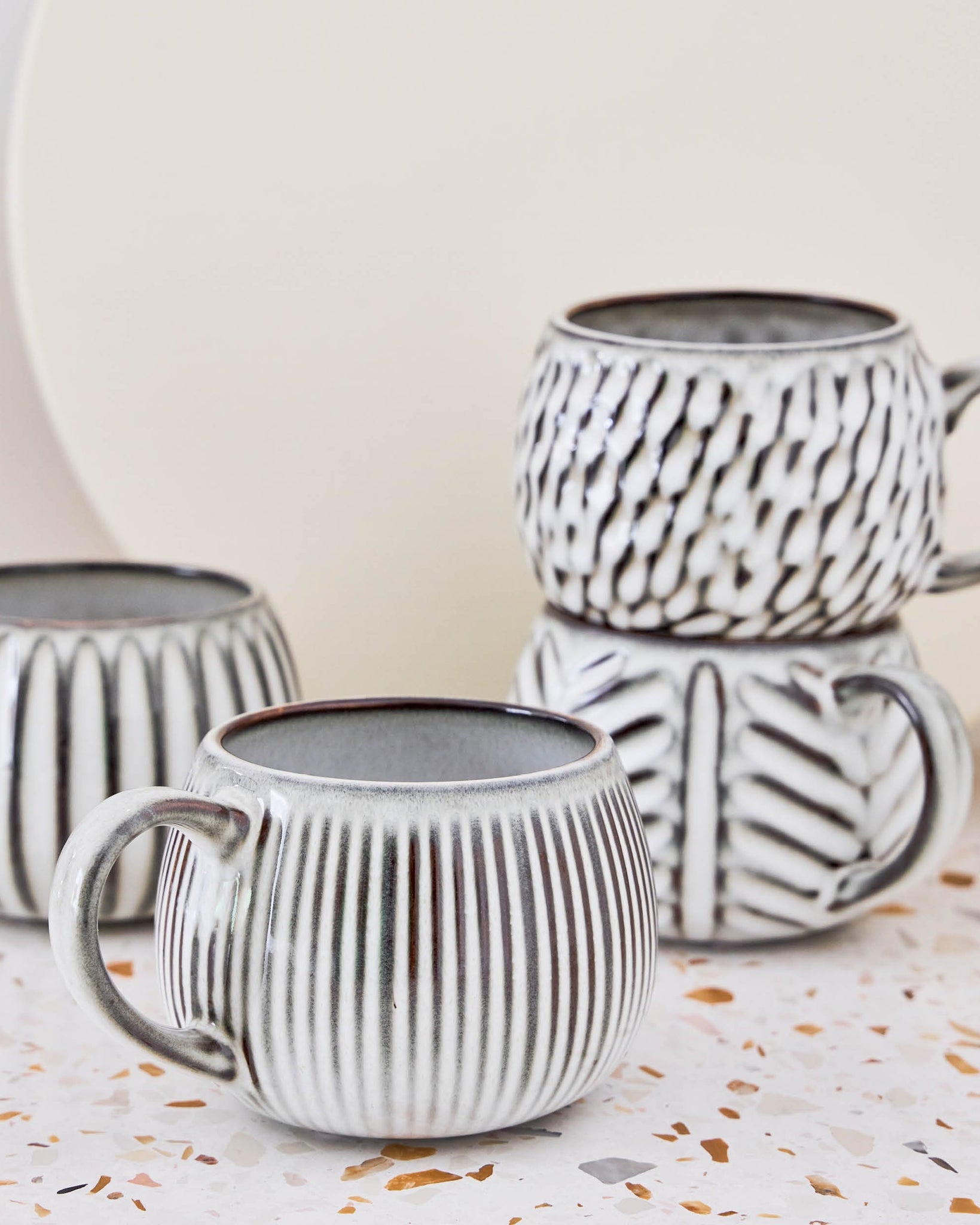 Arto - tazza  20 cl, a righe