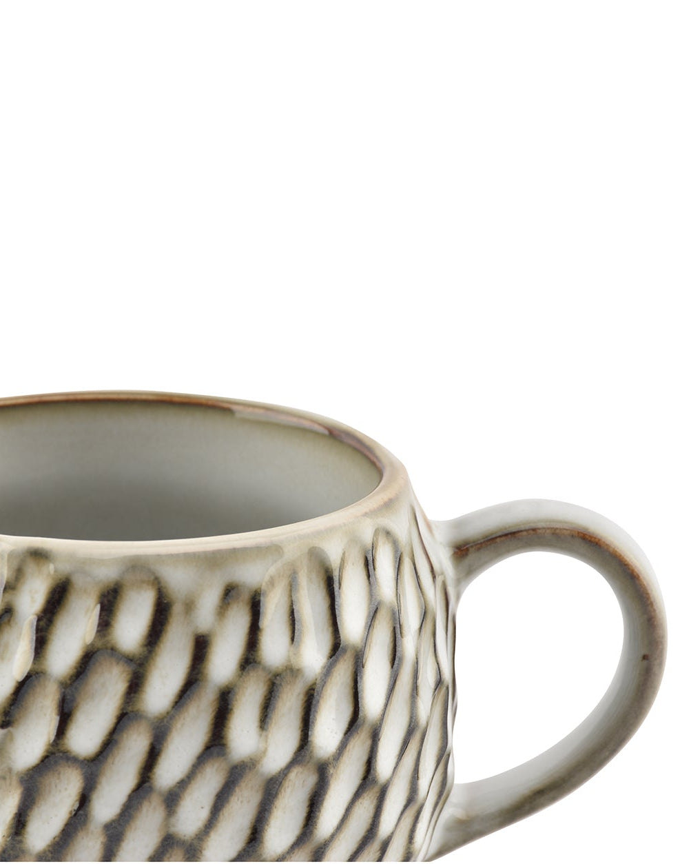 Arto - tazza 40 cl con texture in rilievo
