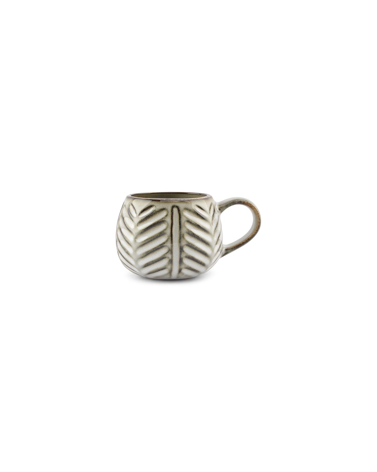 Arto - tazza con motivo a foglia, 20 cl