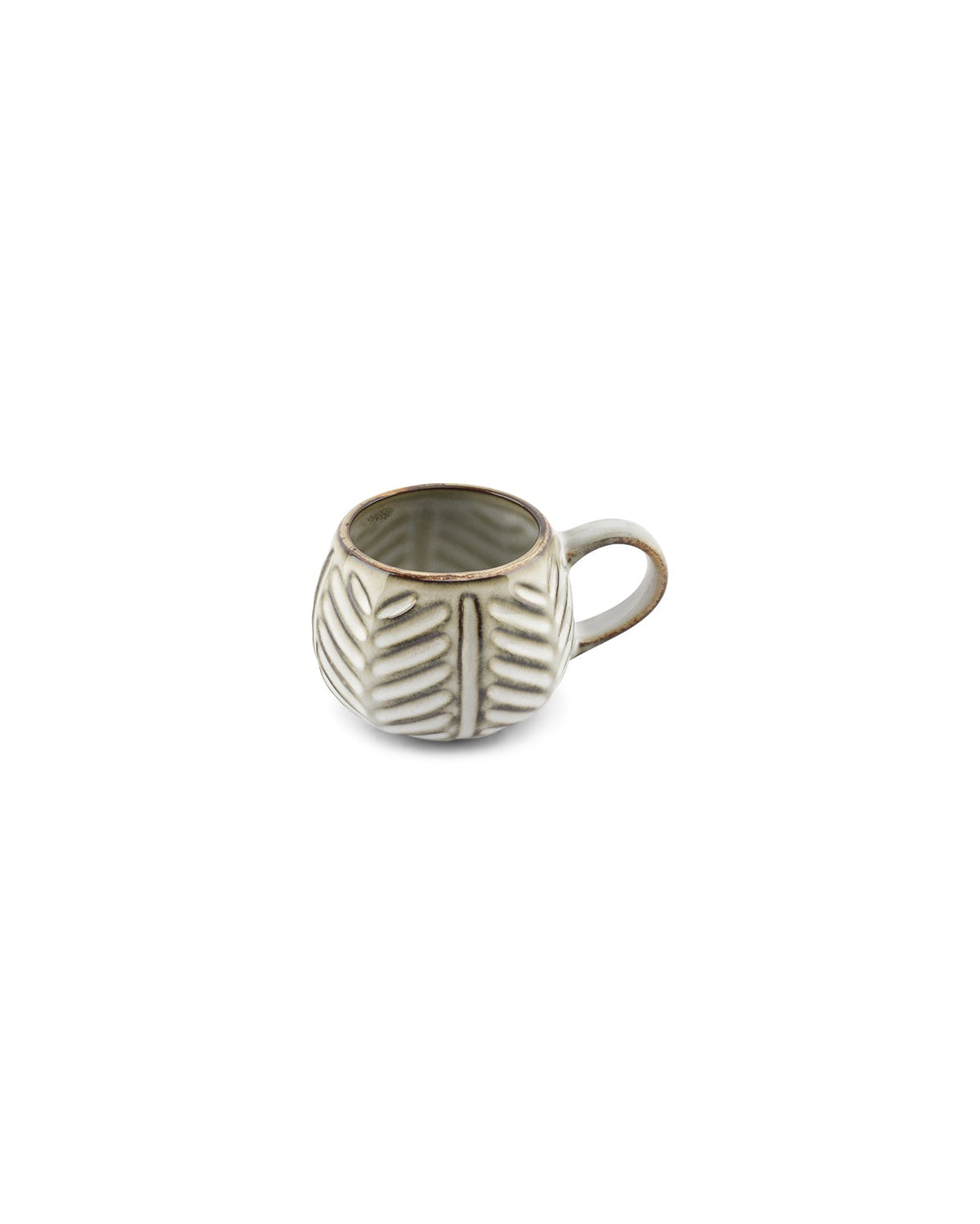 Arto - tazza con motivo a foglia, 20 cl
