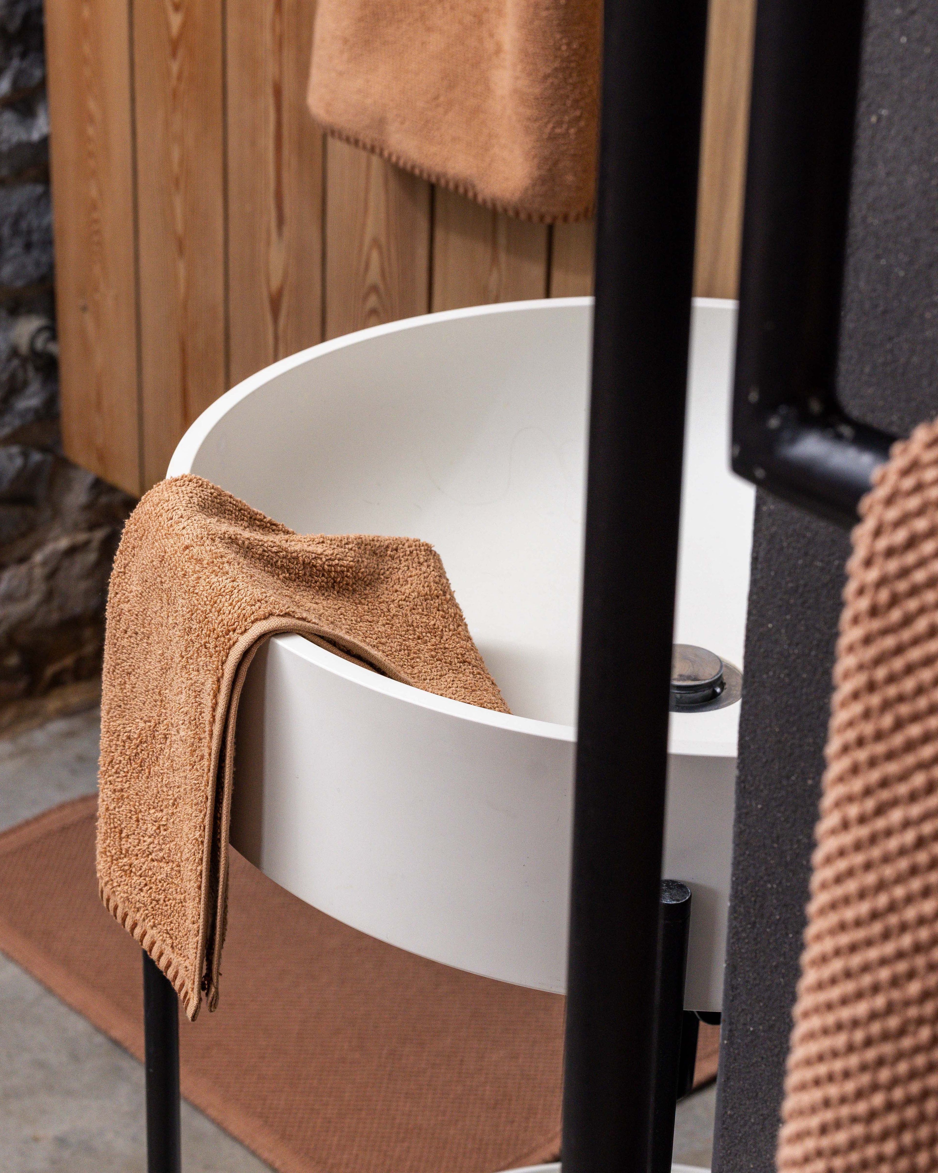 Asciugamano ospite Bora Cannelle 30 X 50