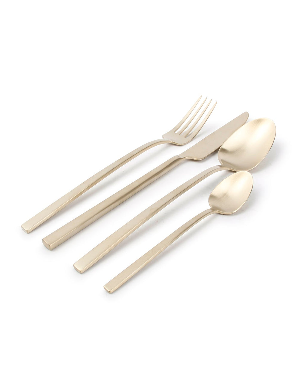 Terno - Set di posate 16 pezzi oro opaco