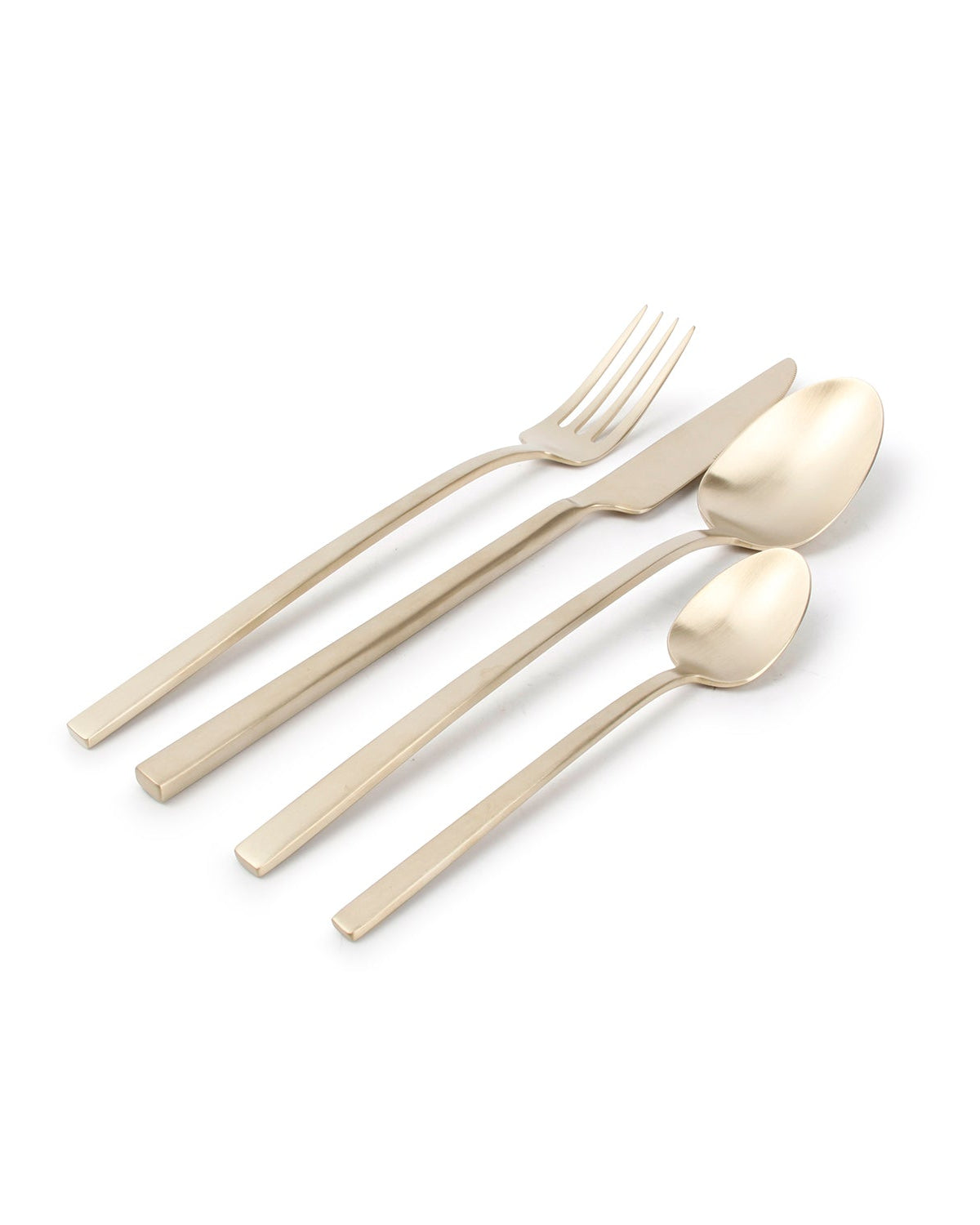 Terno - Set di posate 16 pezzi oro opaco