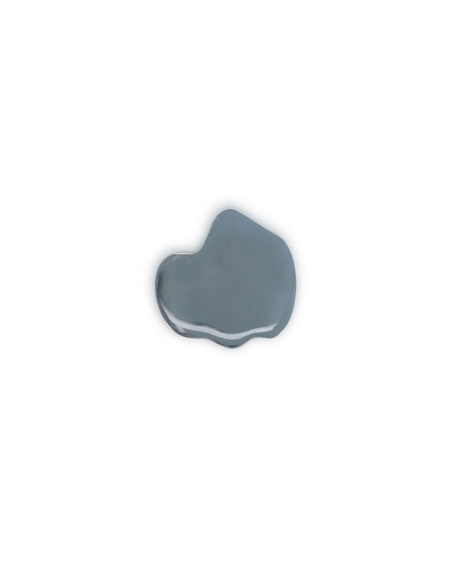 Charm - Set 4 sottobicchieri  argento organico