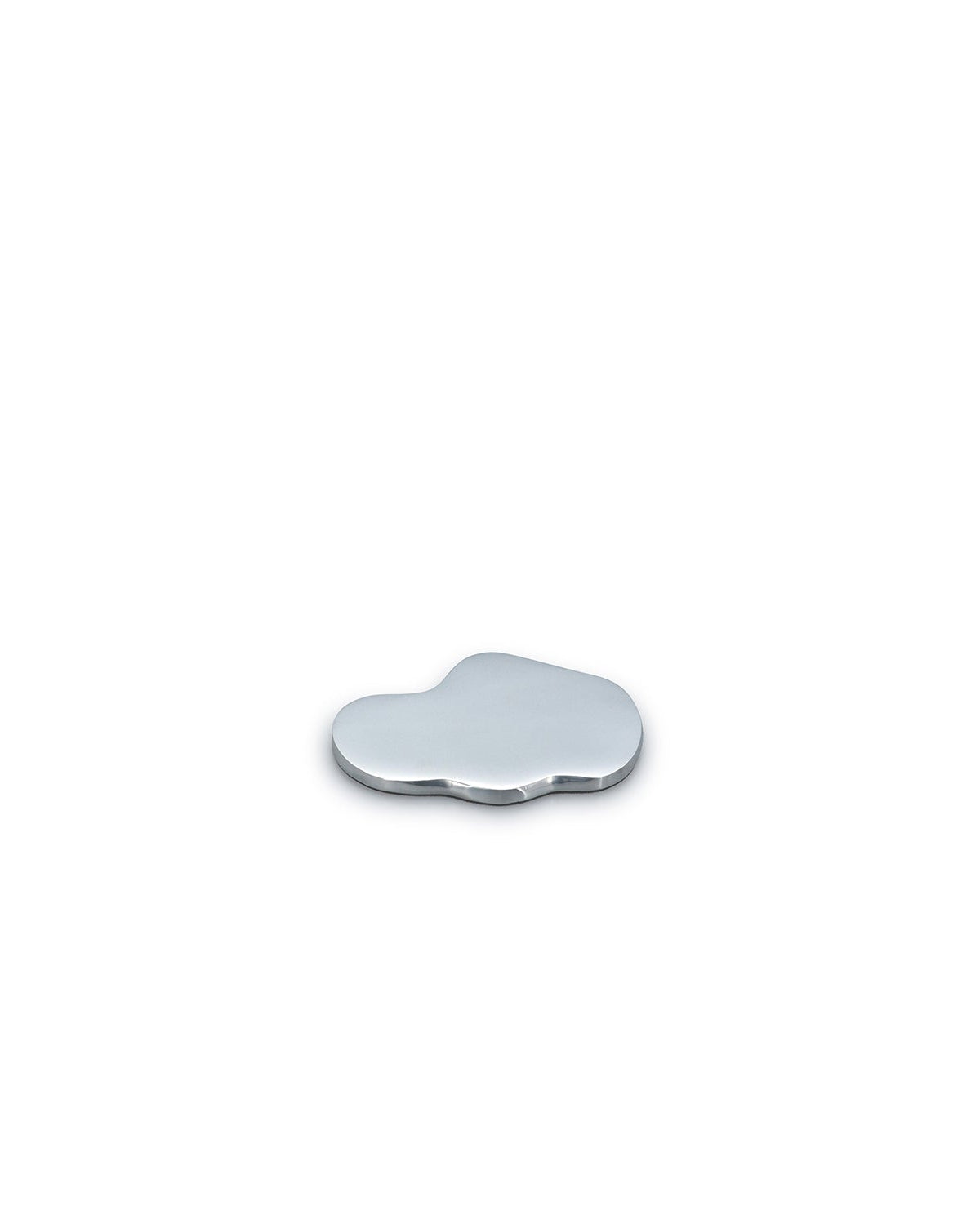 Charm - Set 4 sottobicchieri  argento organico