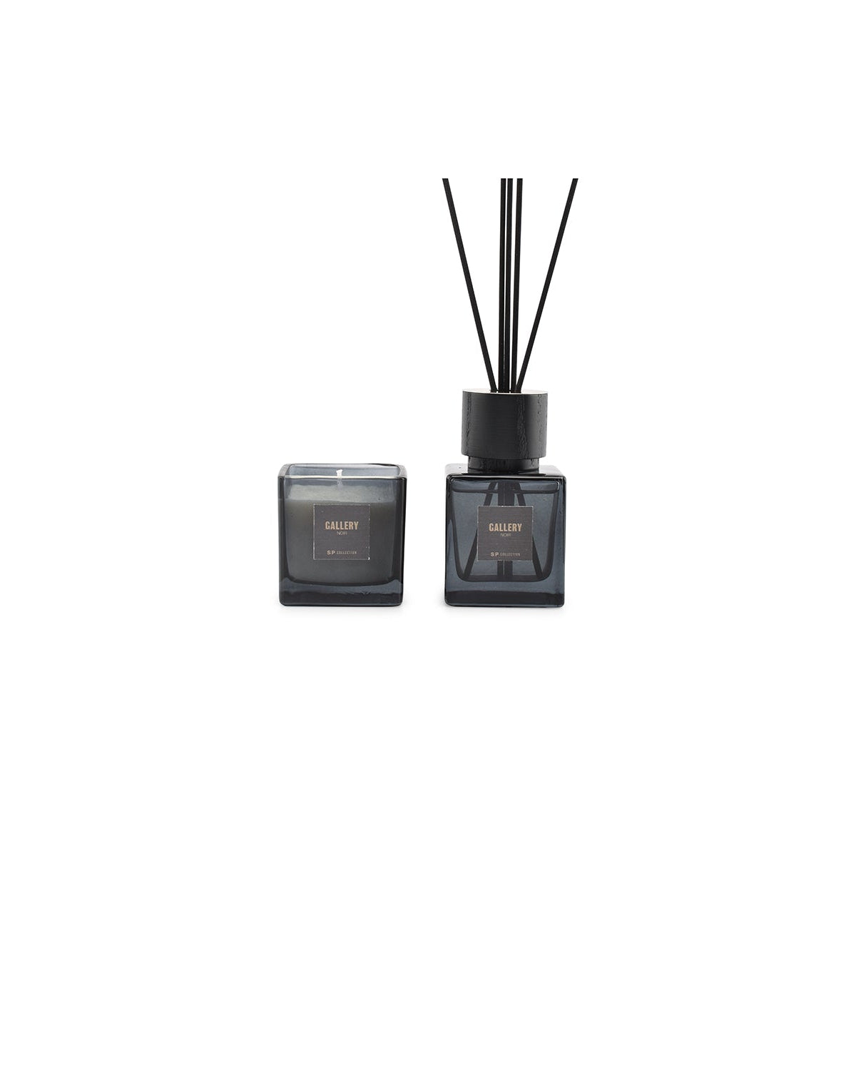Gallery - Set regalo candela e diffusore a bastoncini Noir