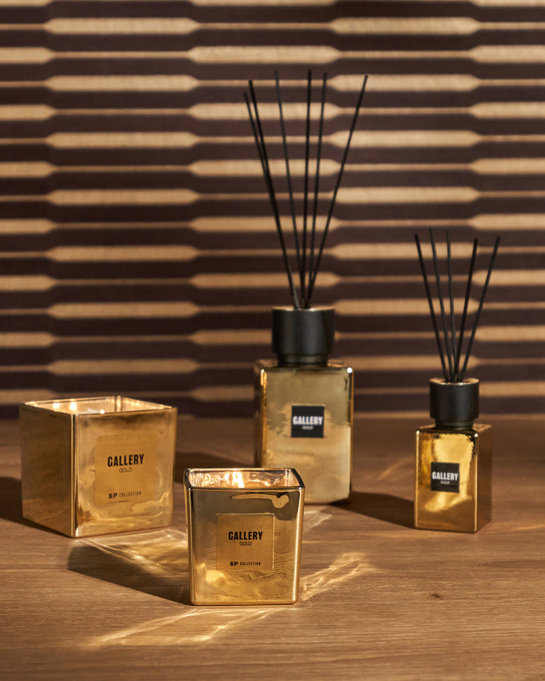 Gallery - Candela profumata 220 g oro