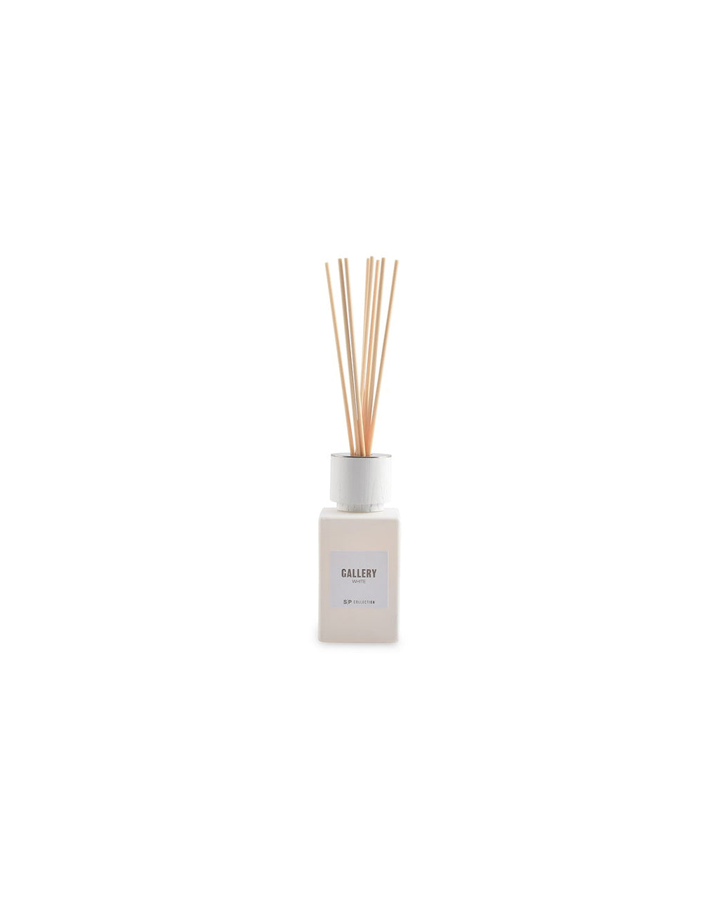 Gallery S - Diffusore a bastoncini 120 ml bianco