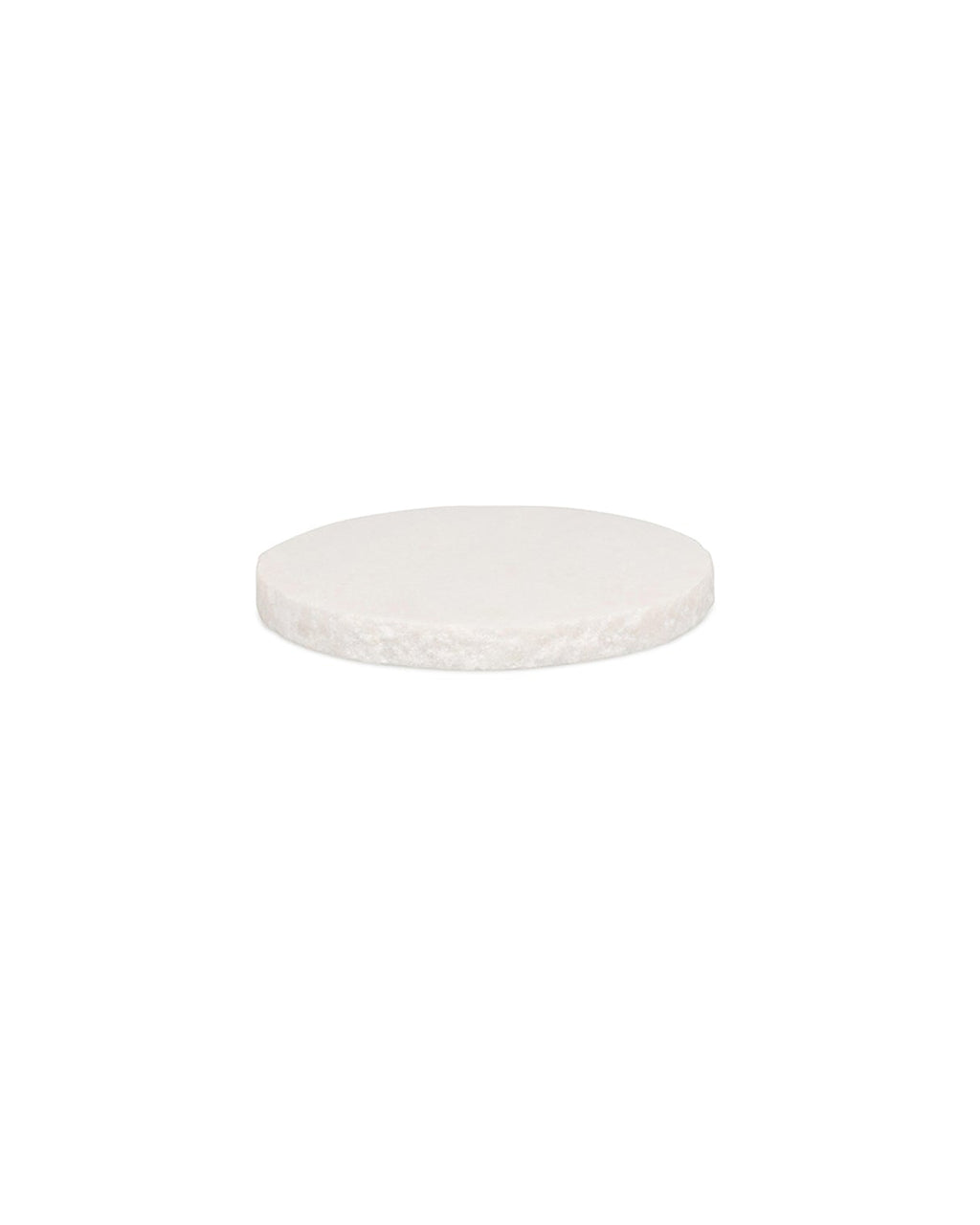 Marbliss - set 4 Sottobicchieri 10 cm in marmo bianco