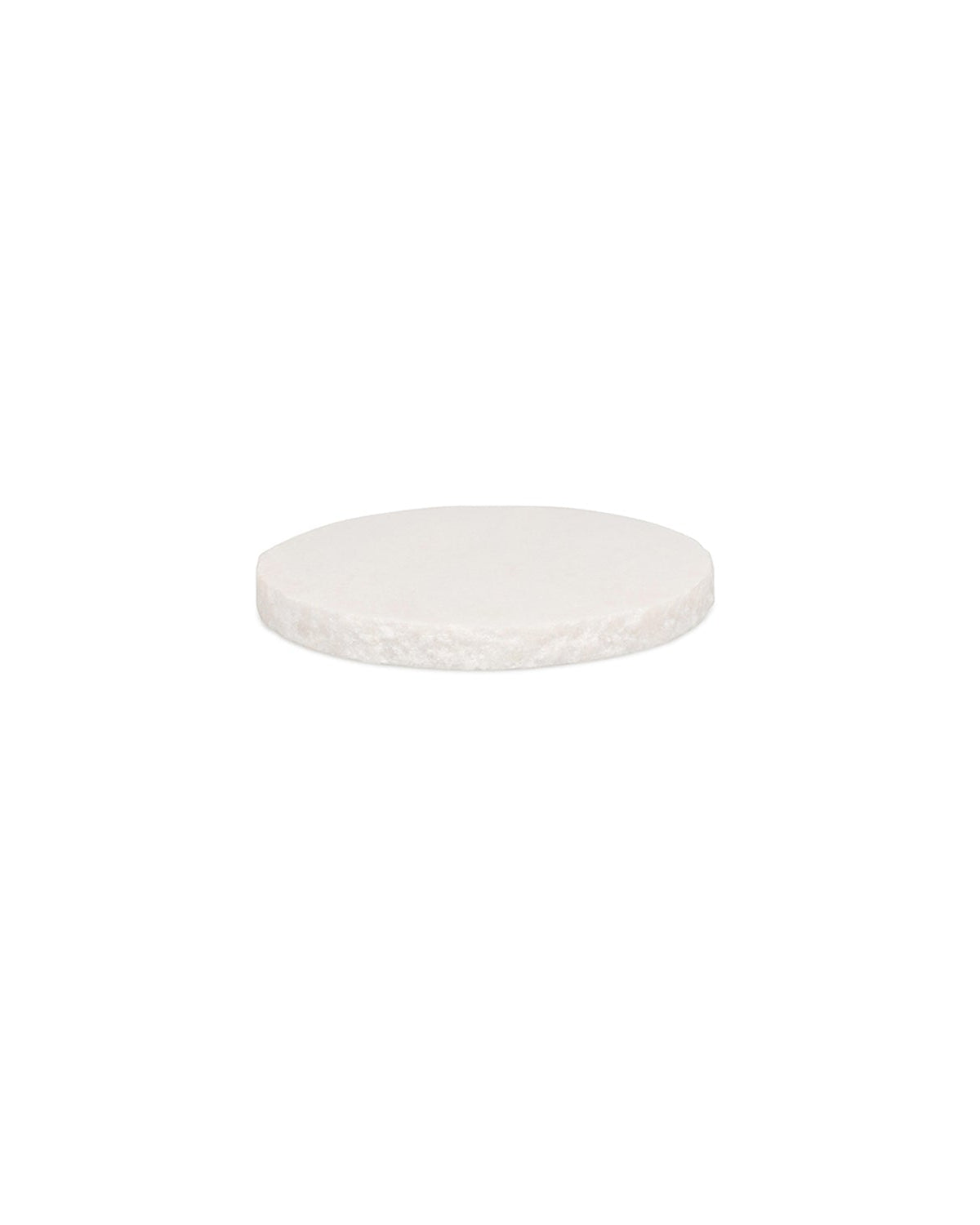 Marbliss - set 4 Sottobicchieri 10 cm in marmo bianco