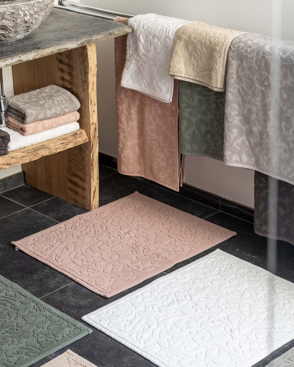 Asciugamano Gilda Aubepine 50 X 100