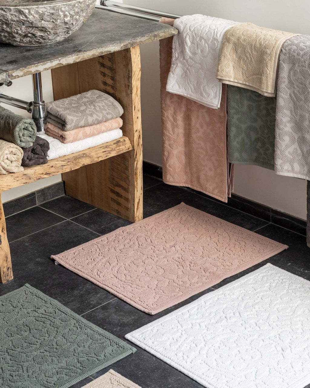 Asciugamano da bagno Gilda Thym 90 X 150