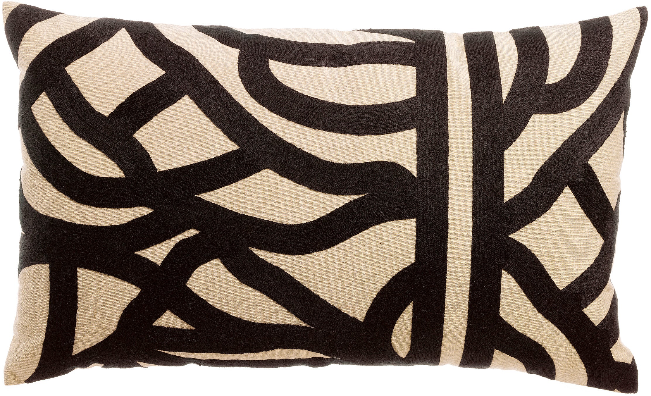 Cuscino ricamato Ezia Ombre 40 X 65