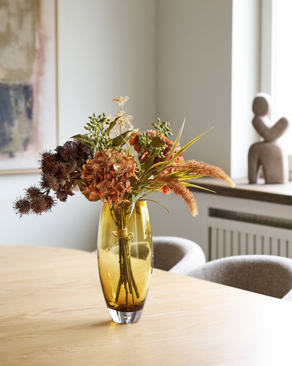 Lina - Bouquet autunnale, fiori artificiali, misto