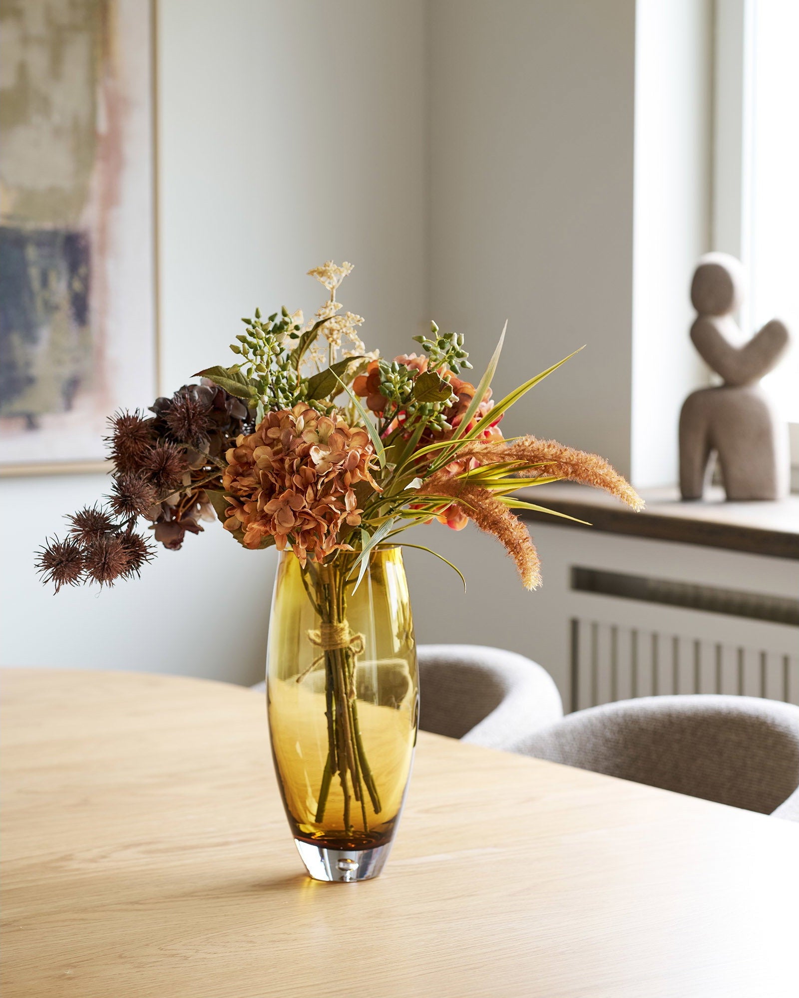 Lina - Bouquet autunnale, fiori artificiali, misto