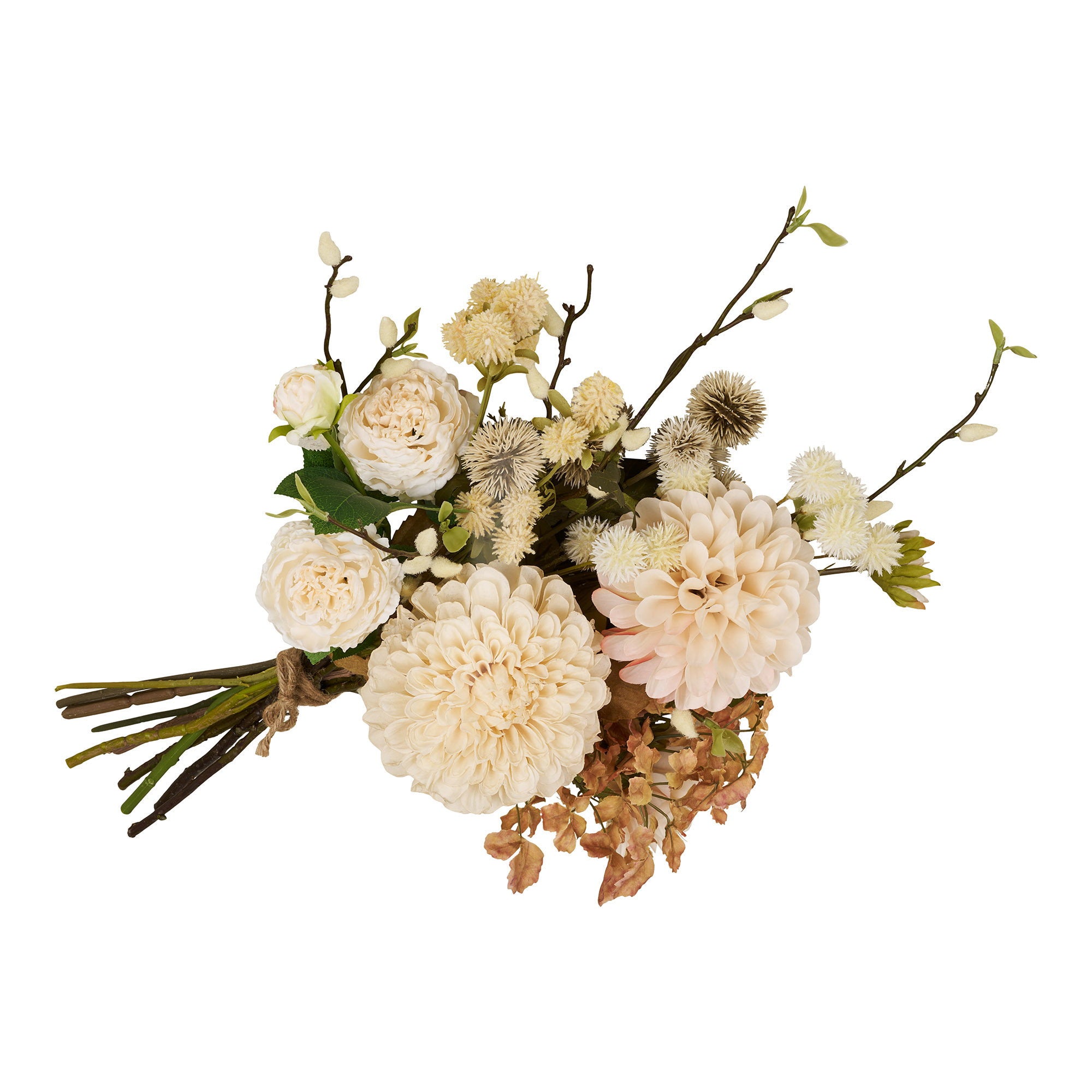 Caffè Latte - Bouquet, fiori artificiali, misti