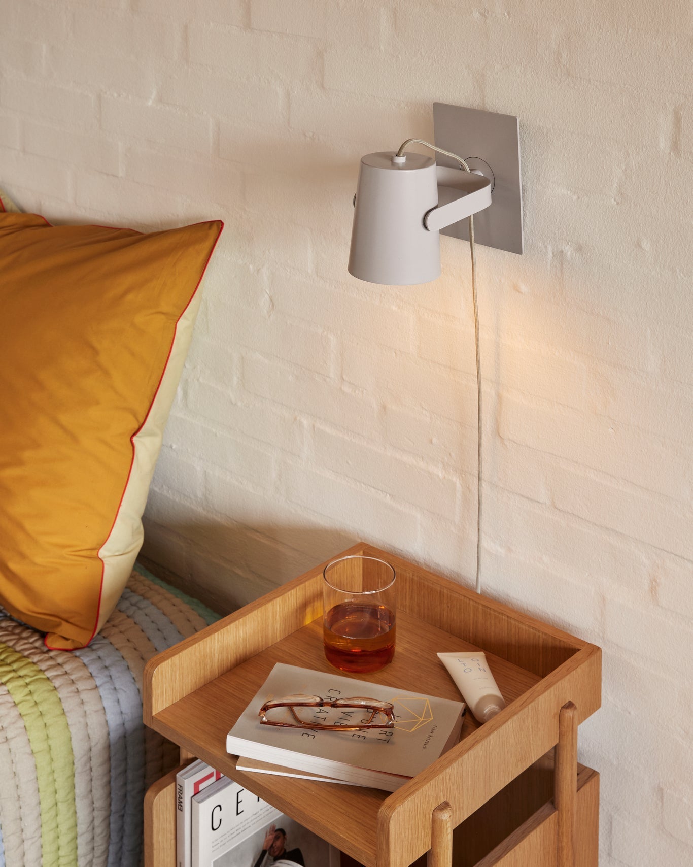 Ardent - Lampada da parete grigio chiaro