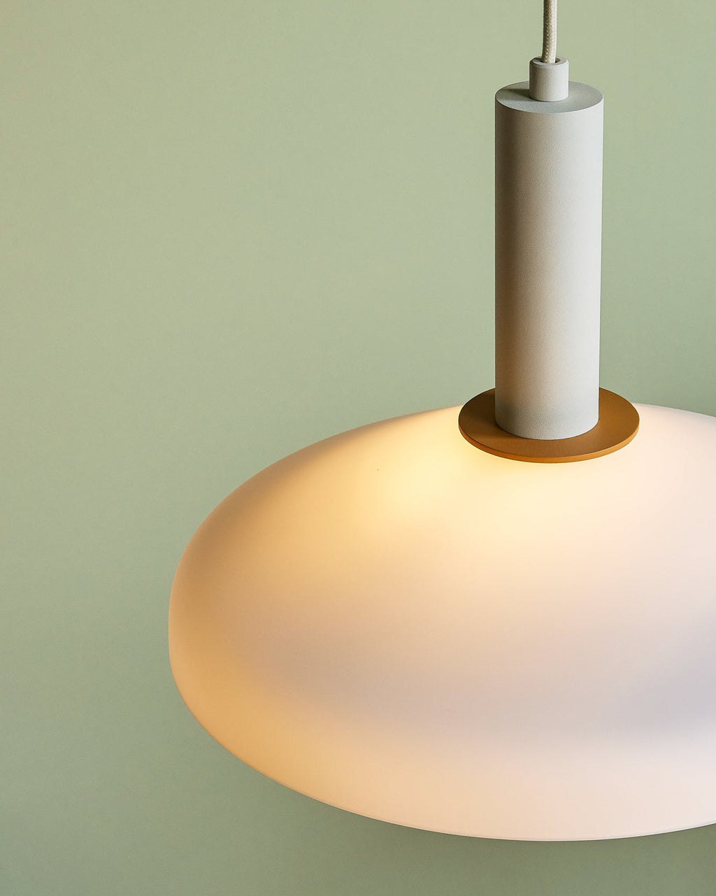 Apollo - Lampada a sospensione Sabbia/Arancione