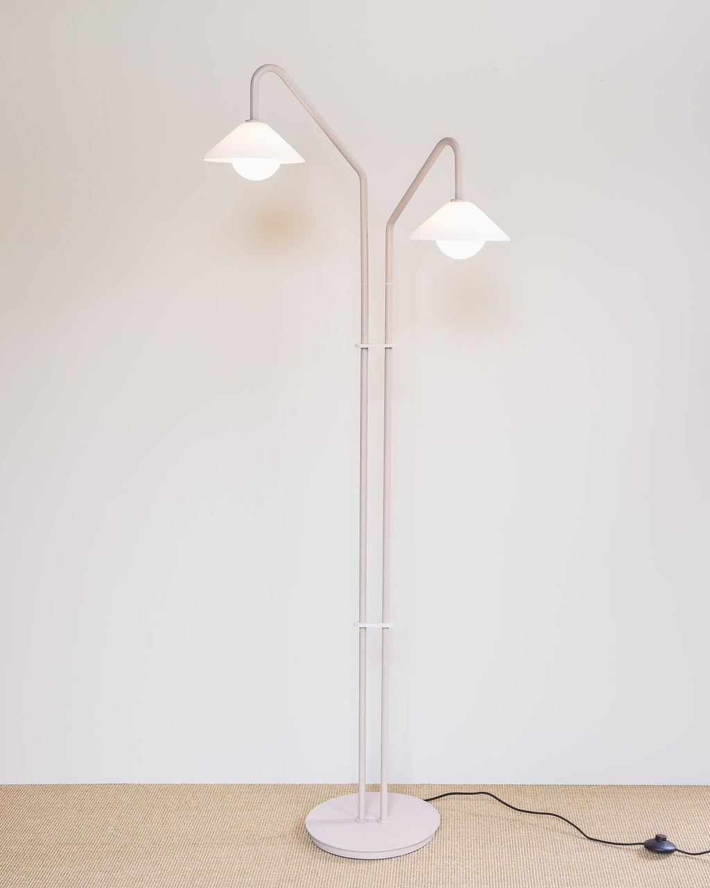 Como - Lampada da terra beige