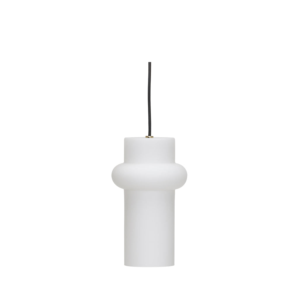 Pilule Up - Lampada a sospensione, vetro bianco opaco