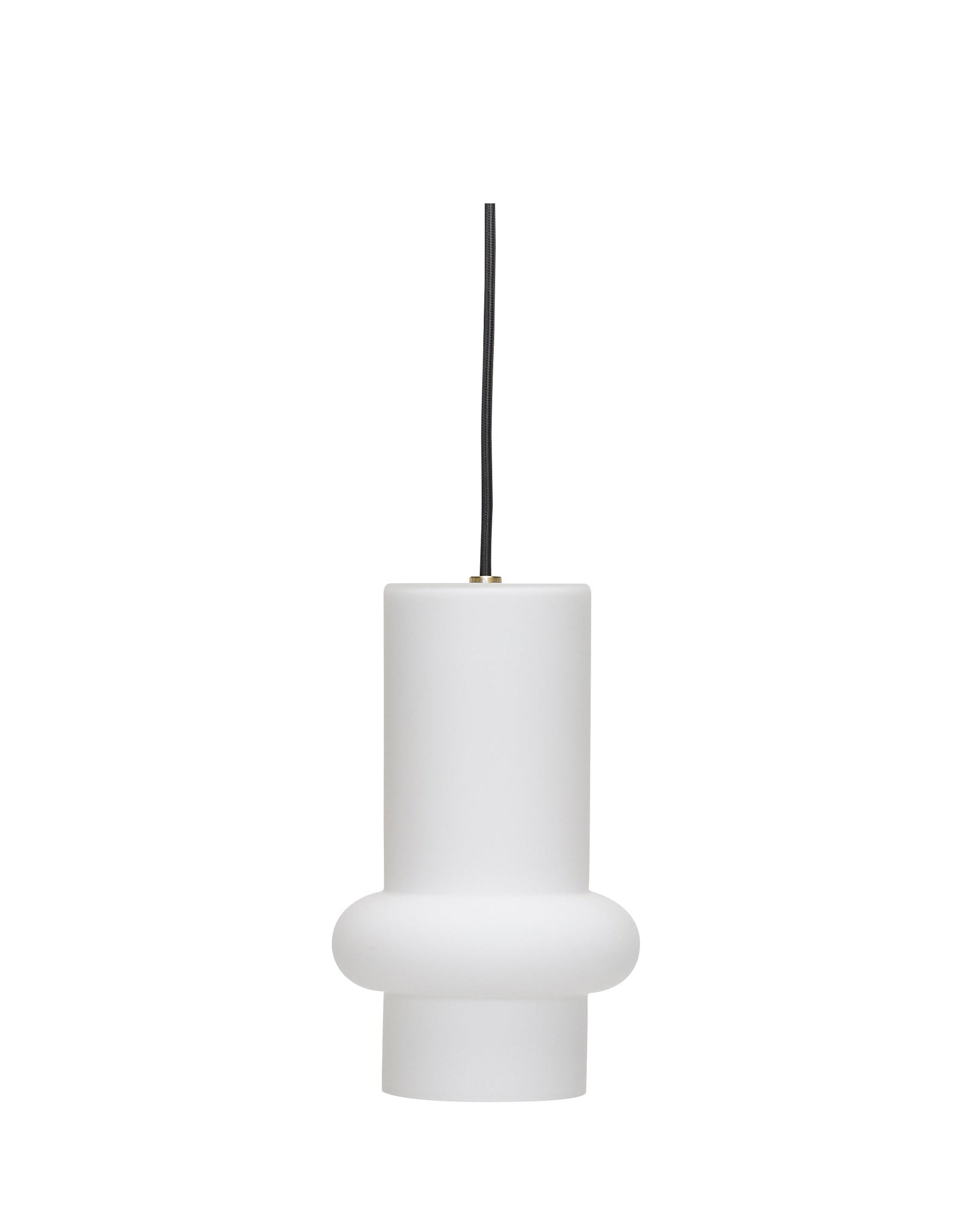 Pilule down - Lampada a sospensione bianco opaco