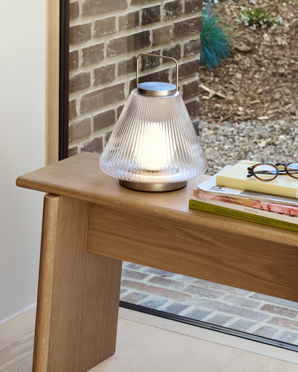 Tou - Lanterna LED portatile, trasparente