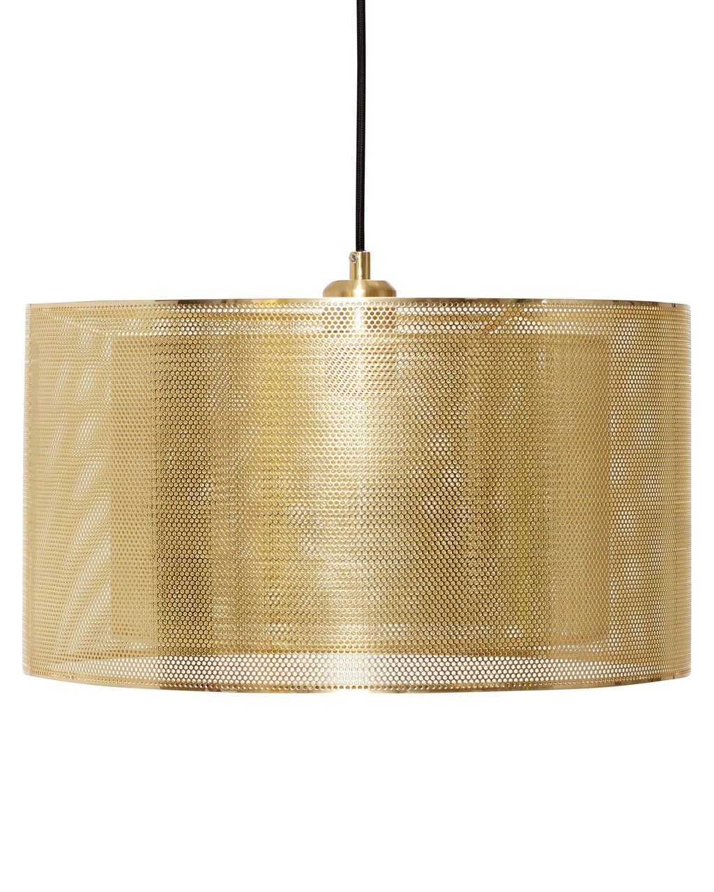 Edge - Lampada a sospensione in ottone