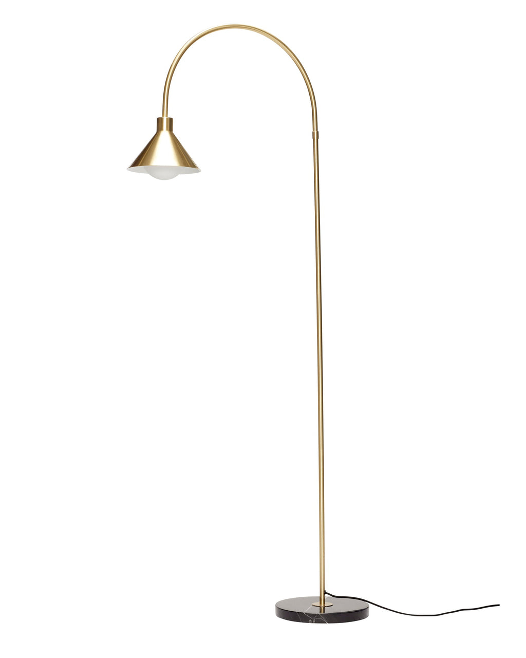 Pipe - Lampada da terra in ottone