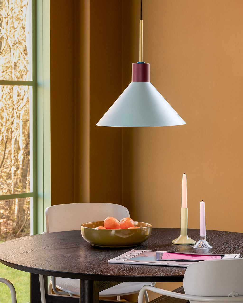Crayon - Lampada a sospensione azzurra