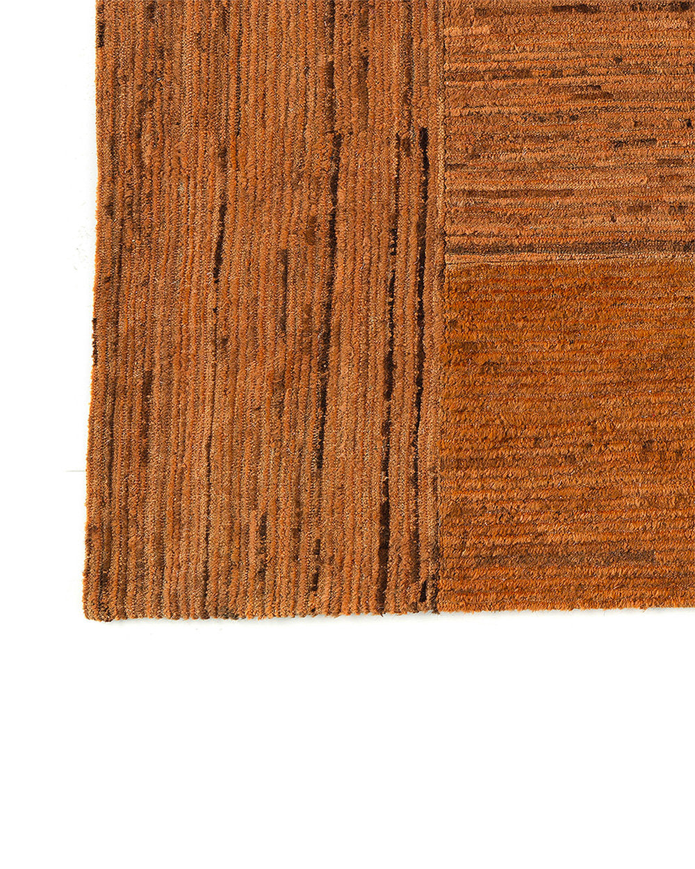 Afghan 0517 - tappeto in lana tessuto a mano, ruggine, 398 x 216