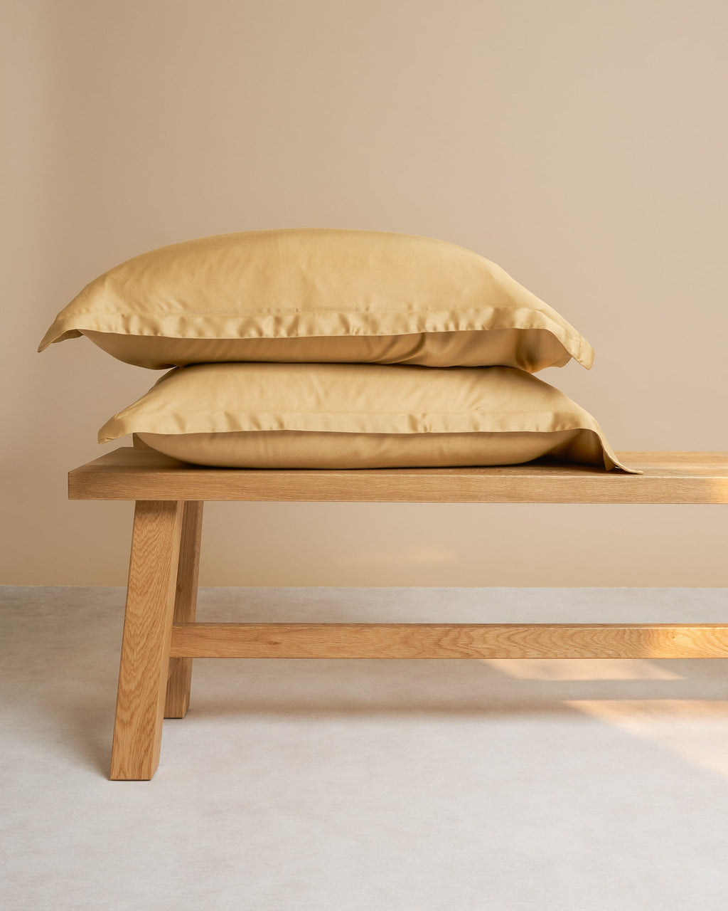 Bamboo - federa in eco bamboo gialla 50 x 75 cm