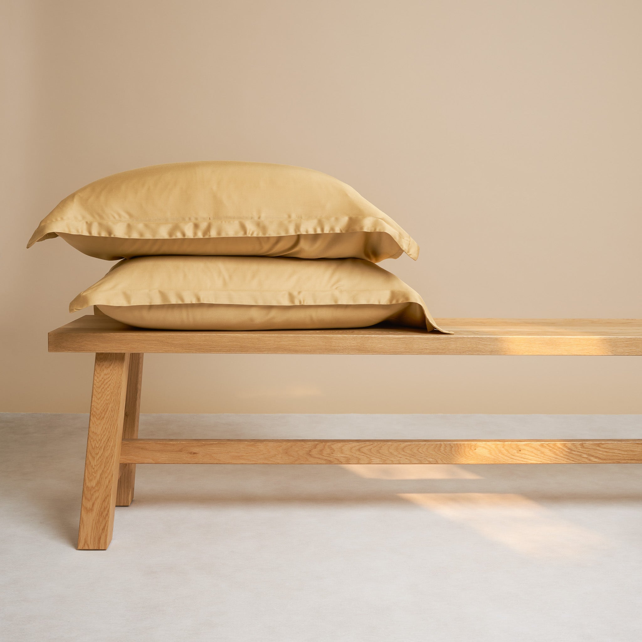 Bamboo - federa in eco bamboo gialla 50 x 75 cm