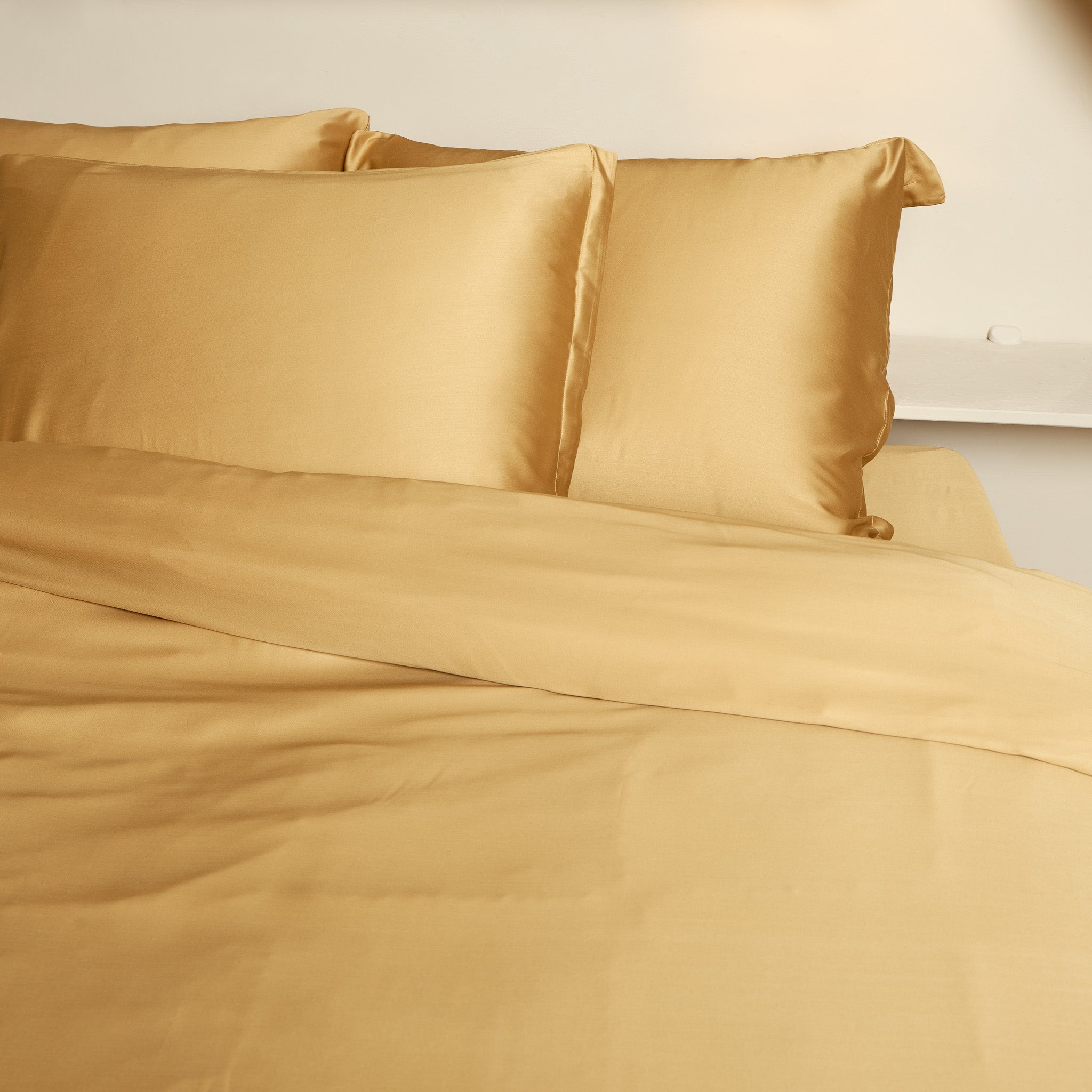 Bamboo - federa in eco bamboo gialla 50 x 75 cm