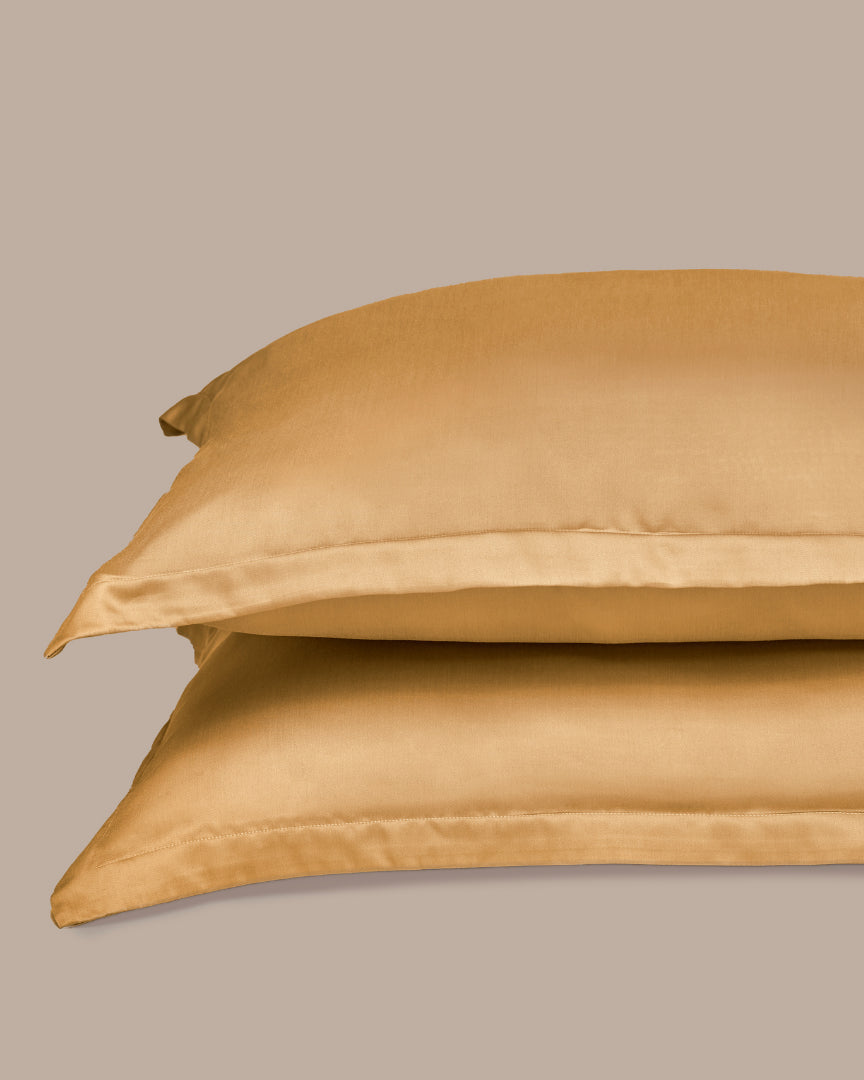 Bamboo - federa in eco bamboo gialla 50 x 75 cm