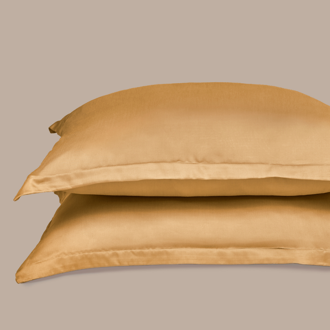 Bamboo - federa in eco bamboo gialla 50 x 75 cm